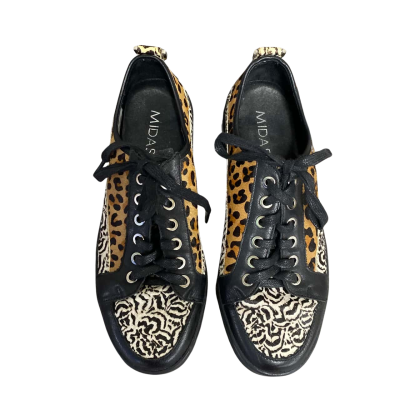 Midas Womens  Size 39 Sneakers Animal print / Black  