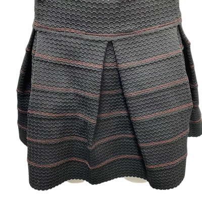  Womens  Stolen Thunder Size 8 R1516 Mini Pleated Skirt Black  