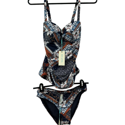 SEA LEVEL PERSIAN SCARF TANKINI SET. SIZE 8