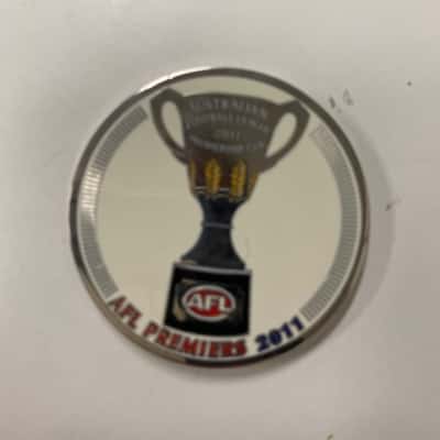 Geelong 2011 premiers medal 