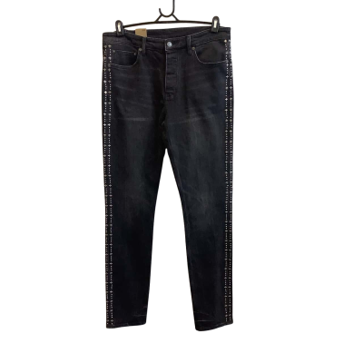 BNWT Ksubi Men's Size 34 Chitch Metalik Jeans Black