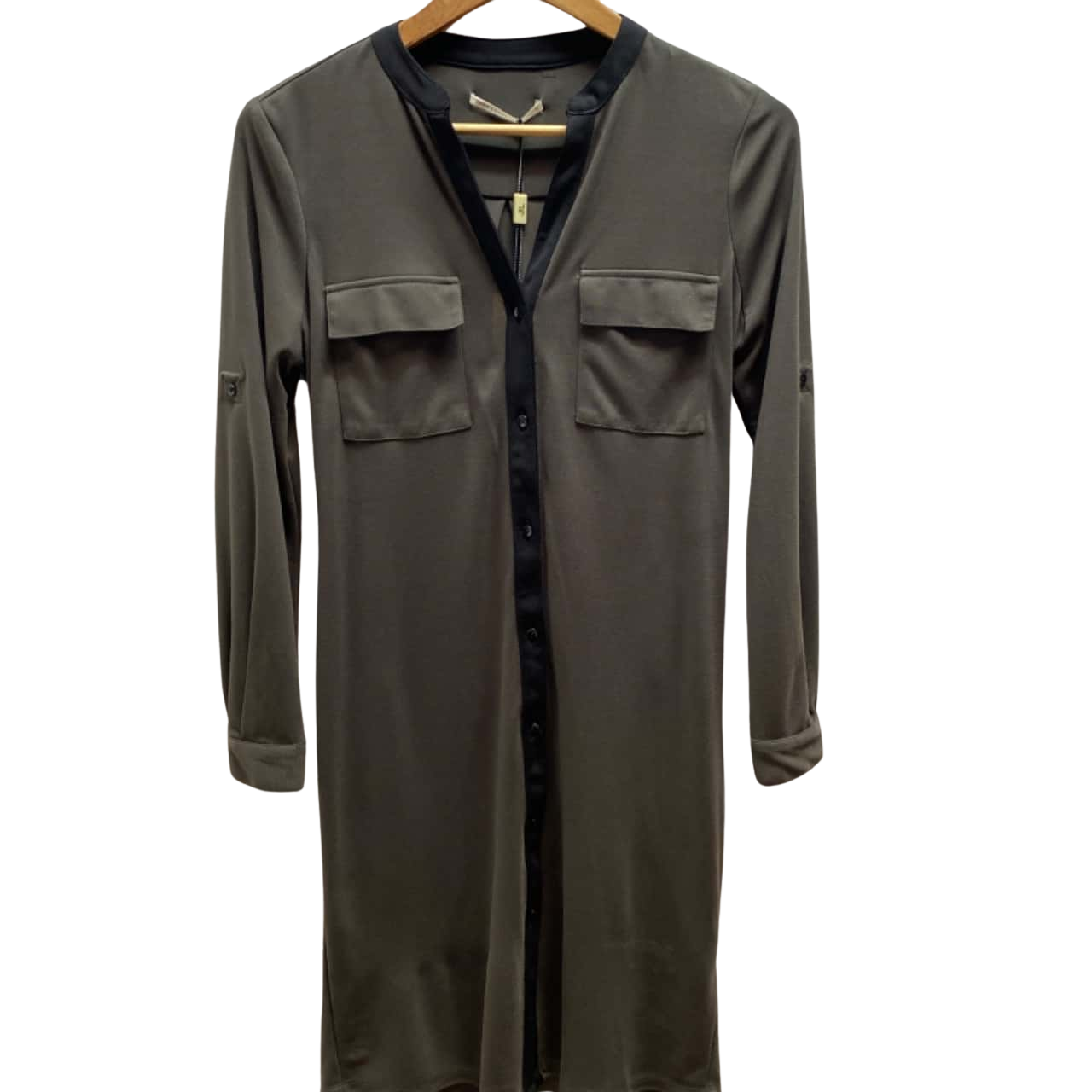 Jane Lamerton Womens Black/Khaki Dress