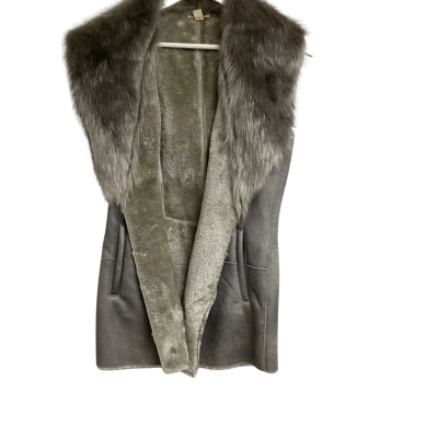 Womens Tribal Jeans Fur Vest