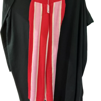 LMND Womens  Size XS Straight Leg Pants Multicoloured 