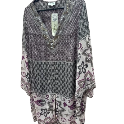 Autograph Womens  Size 24 Purple Floral Top 