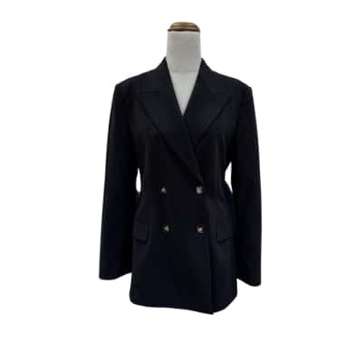 Saba Womens Blazer Size 8 Black  RRP$399
