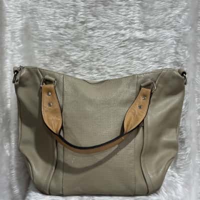 Womens Beige / Brown shoulder bag