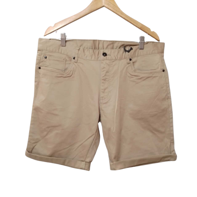 Tarocash Mens  Size 38 Beige Cargo Shorts 
