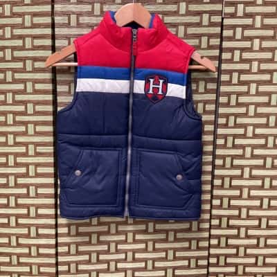 Tommy Hilfiger Puffer Vest Boys Size 4-5 Jacket Sport Kids 