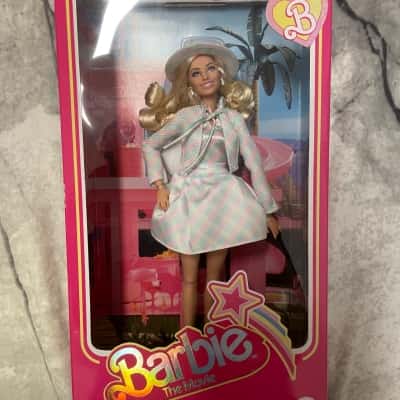 Barbie The Movie Plaid Outfit Barbie NEW IN BOX