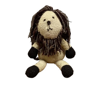 Kenana Knitters Hand Knitted Lion