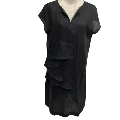  Paper Shadow by Dogstar  Size 12 Sleeveless Dress  Black  