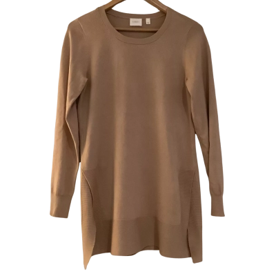 Cyrus.   Tunic Knit.  Camel.  Size S 