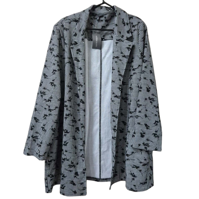 Autograph Womens Size 20 Blazer Black/White Pattern