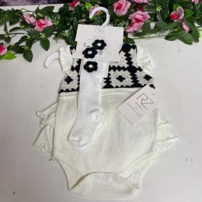 Rachel Zoe baby outfit 6-9 months New