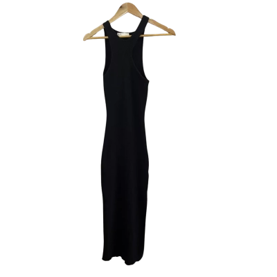 Supré Womens  Size XS Issey Asymmetrical Midi Dress Black  