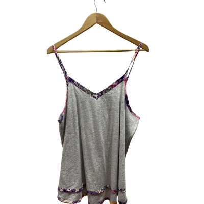 Peter Alexander Womens Size 14 Grey PJ Top