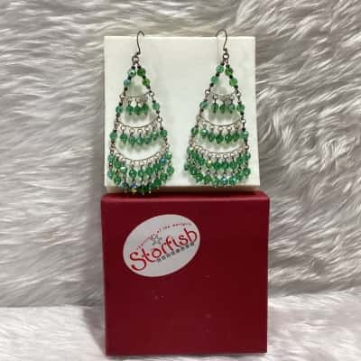  Women’s Beaded Chandelier Earrings