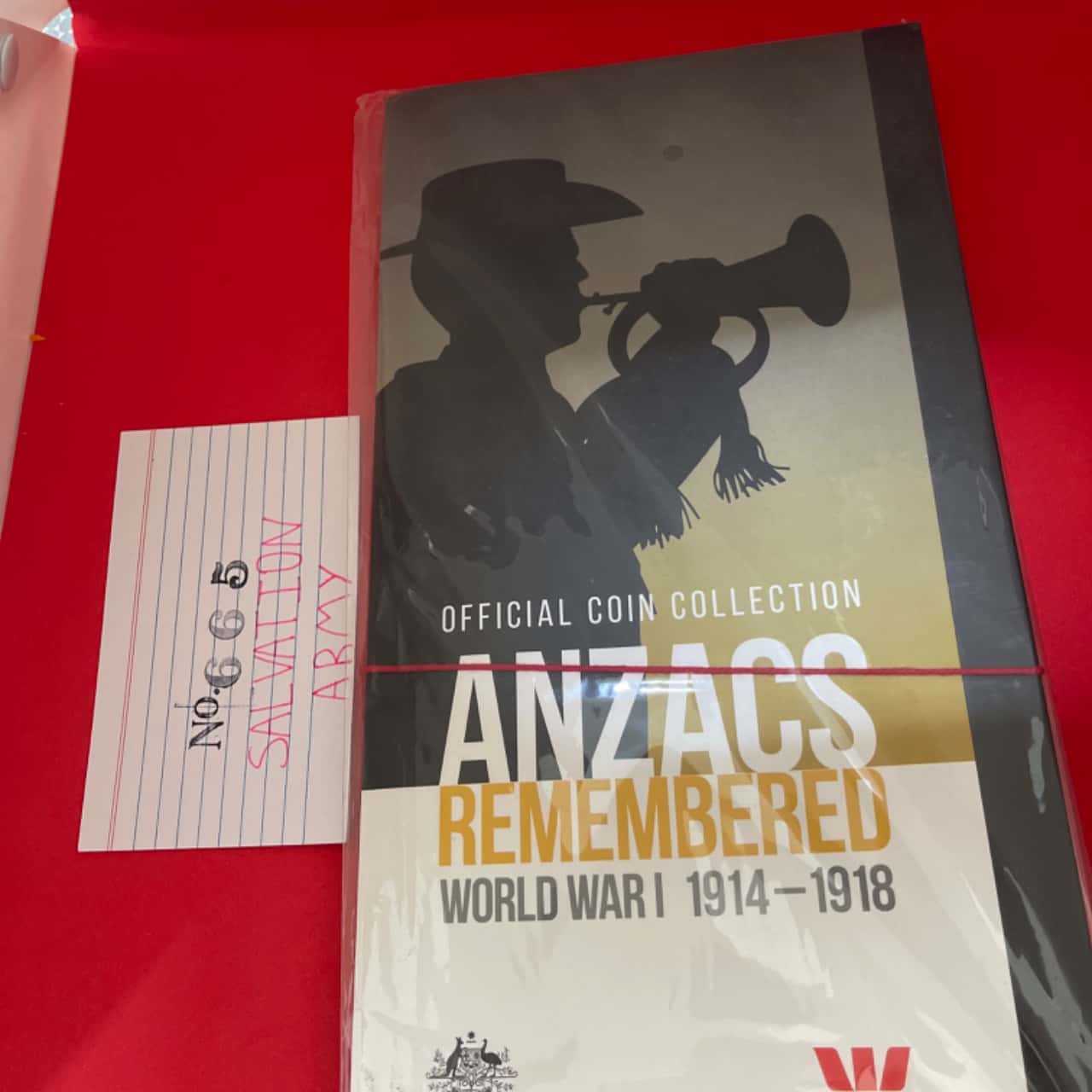 100 years of ANZAC Westpac WWI 19141918 Royal Australian Mint missing