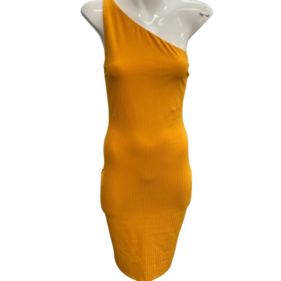 Kookai Womens  Size 1 Bodycon Dress Yellow 