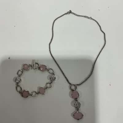Bracelet and Necklace Set
