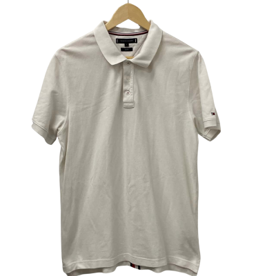 Tommy Hilfiger Mens  Size L Polo Shirt White 