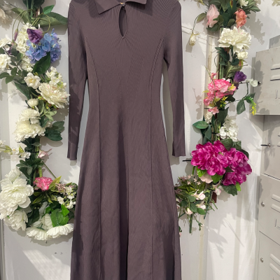 NWT Country Road Size M Maxi Dress truffle(Grey / Purple)