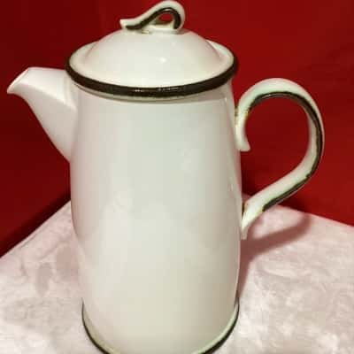Wedgwood “Arctic” ceramic coffee pot