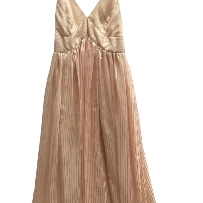 Vintage handmade  Womens  Size 10 Formal Dress Pink  I