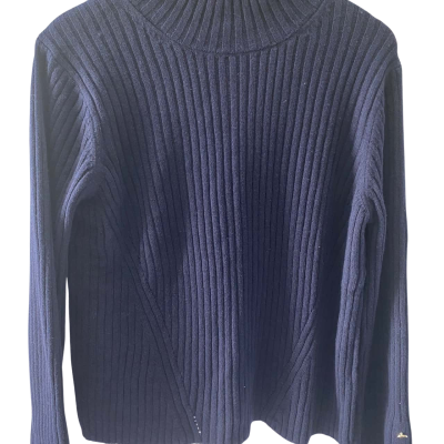 Oxford Womens sweater Size 12 Navy Blue 