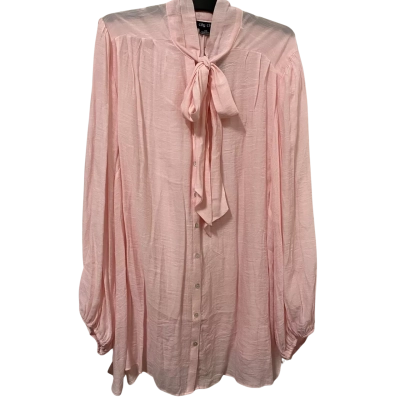 City Chic Womens  Size XXL Blouse / Long Sleeve Top Pink  