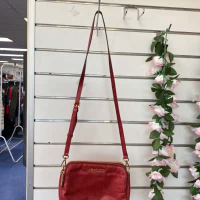Michael Kors Red  Cross Body Bag 