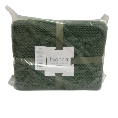 Bianca Johnson Throw Rug Olive