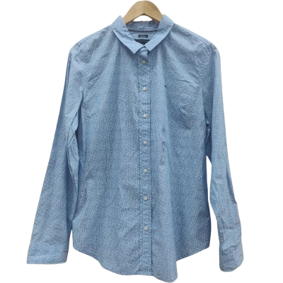 Tommy Hilfiger Mens Size L Business Shirt Blue (6)