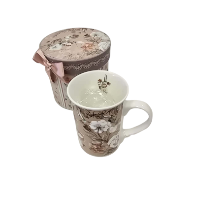 Summer River Cup - Gift Boxed with Tassel.