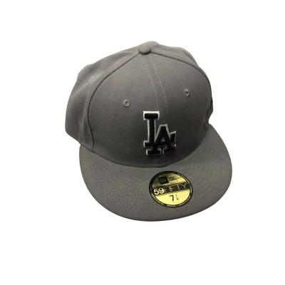 New Era Los Angeles Dodgers Baseball Mens  Size 57.7cm Cap Grey 