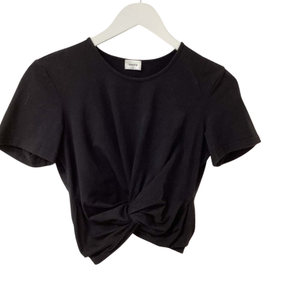 Sheike Womens  Size 8 Cropped Top Black  