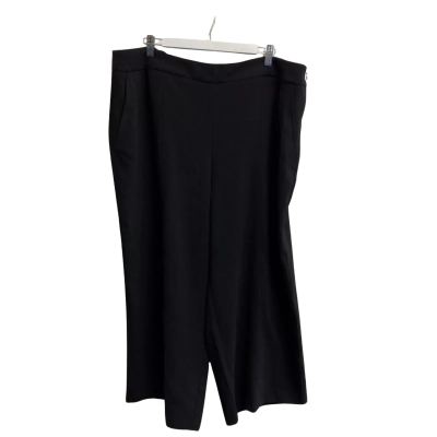 Portmans Womens  Size 22 Straight Leg Pants Black  