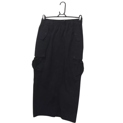 Motto Black Parachute Cargo Skirt Size 10  