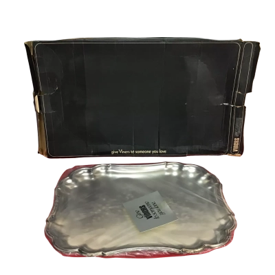 Viners Silver Tone Serving Platter