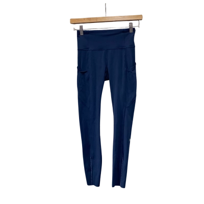 Lululemon Womens  Size 4 Leggings Navy Blue 