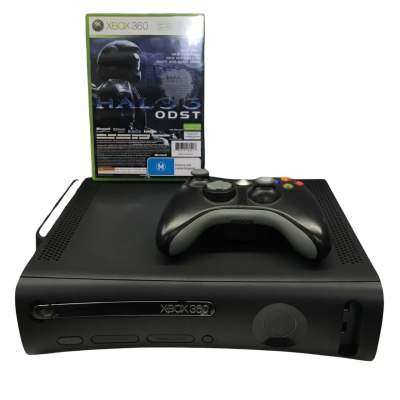 XBOX 360 Elite Console Bundle + Halo 3 ODST & Forza Motorsport 3