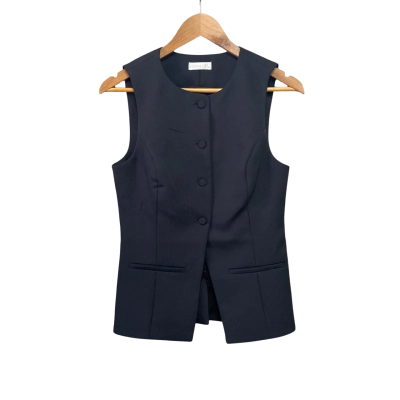 Kookai Womens  Size 10 Vest Black  