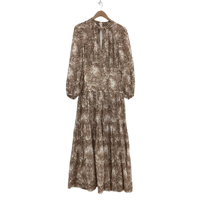 Bec & Bridge Womens  Size 8 Maxi Dress Brown 