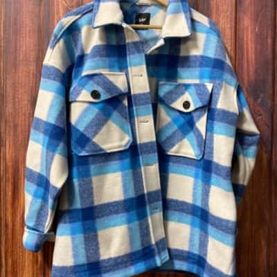 Sportsgirl   Size 16 Blue / Checked  jacket 