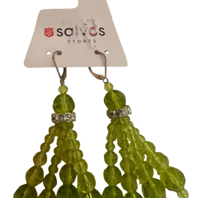  Womens Earrings Green 