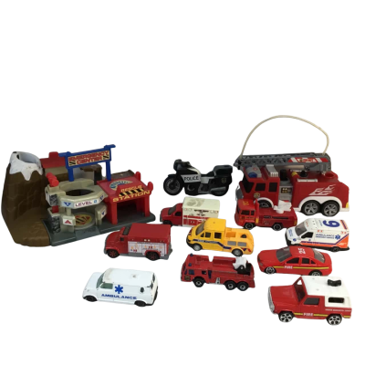 Assorted Emergency Vehicles as pictured