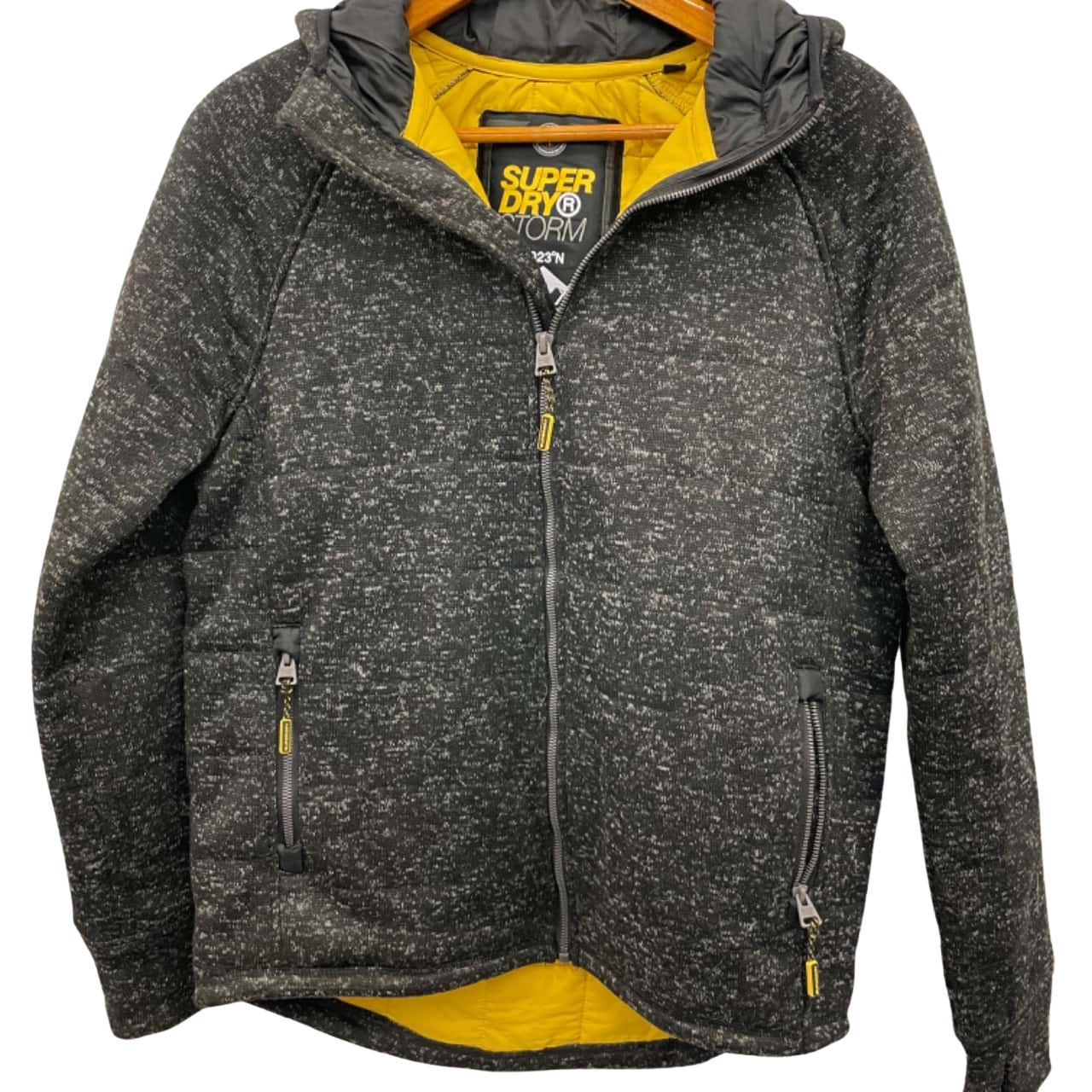 'Superdry' Mens Dark Charcoal Jacket (M) (s)