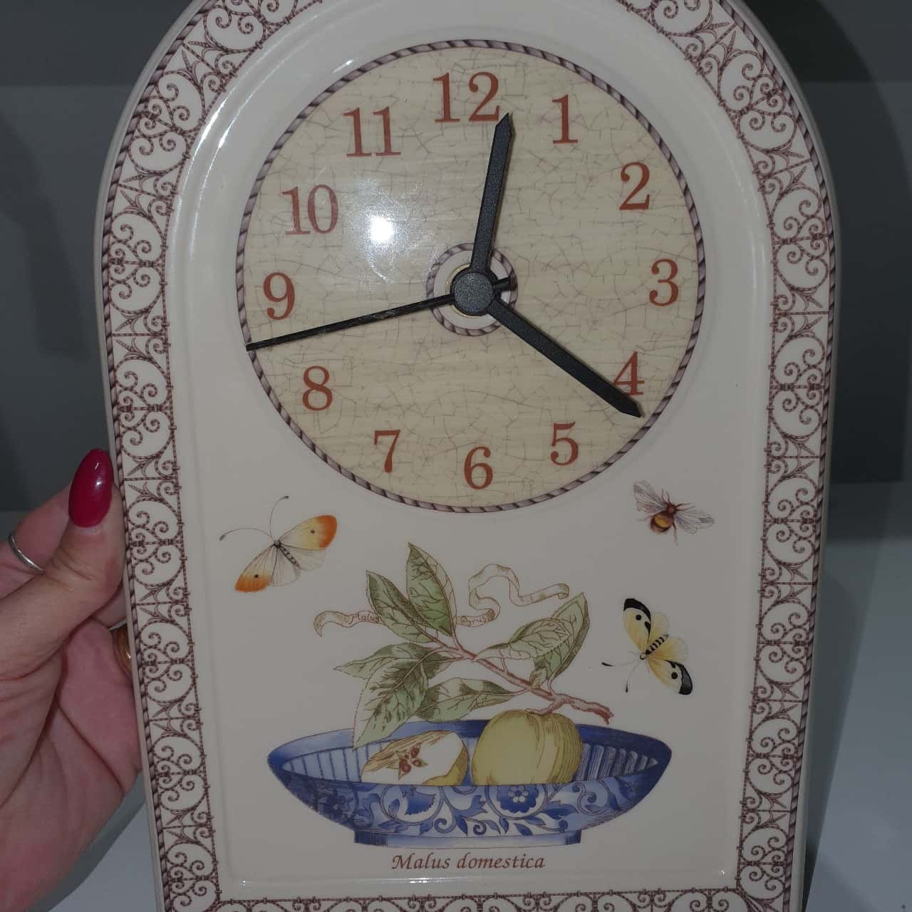 Wedgwood Sarah's Garden Clock (s) - Used As New | Salvos Stores