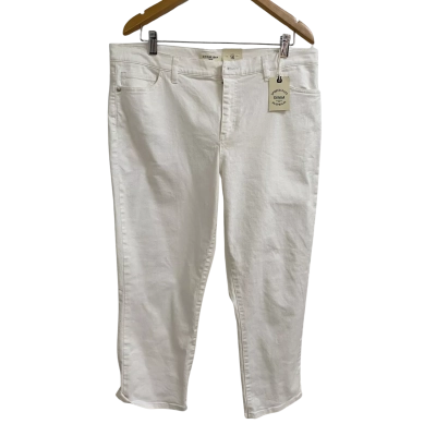 Sportscraft Womens  Size 16 Straight Leg Jeans White 